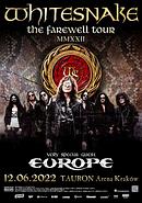 Koncert Whitesnake, Europe