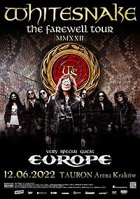 Plakat - Whitesnake, Europe