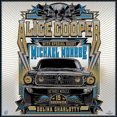 Plakat - Alice Cooper, Michael Monroe