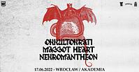 Plakat - Okkultokrati, Maggot Heart, Nekromantheon