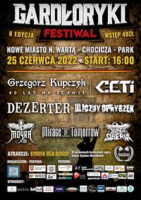 Plakat - Gardłoryki Festiwal