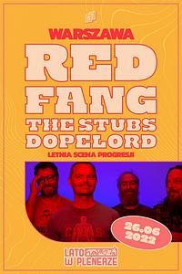 Plakat - Red Fang, The Stubs, Dopelord