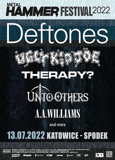 Plakat - Deftones, Ugly Kid Joe, Therapy?