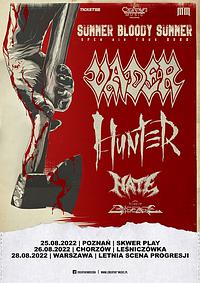 Plakat - Vader, Hunter, Hate, Thy Disease