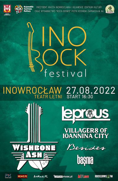 Plakat - Wishbone Ash, Leprous, Villagers of Ioannina City