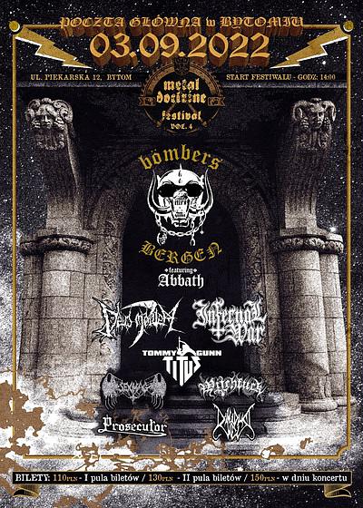 Plakat - Bombers, Infernal War, Deus Mortem