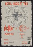 Koncert Aether, As Night Falls, Overflow, Blessing ov Fire