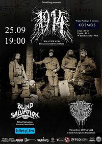 Plakat - 1914, Blind Salvation, Three Eyes of the Void