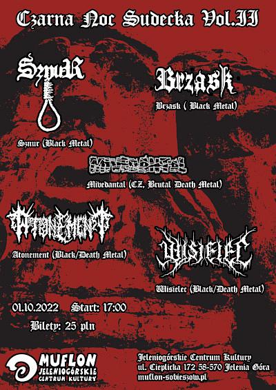 Plakat - Sznur, Brzask, Mivedantal, Atonement