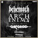 Koncert Behemoth, Arch Enemy, Carcass, Unto Others