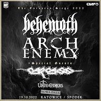 Plakat - Behemoth, Arch Enemy, Carcass, Unto Others