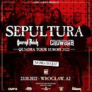 Koncert Sepultura, Sacred Reich, Crowbar