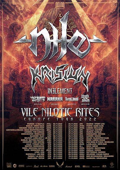 Plakat - Nile, Krisiun, In Element