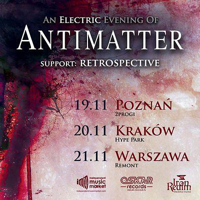 Plakat - Antimatter, Retrospective