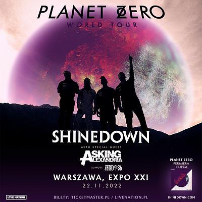 Plakat - Shinedown, Asking Alexandria