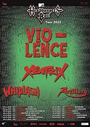 Koncert Vio-lence, Xentrix, Whiplash, Artillery