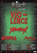 Koncert Vio-lence, Xentrix, Whiplash, Artillery