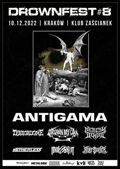 Plakat - Antigama, Terrordome, Heresy Denied