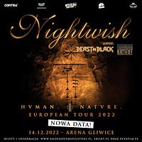 Plakat - Nightwish, Beast In Black, Turmion Katilot