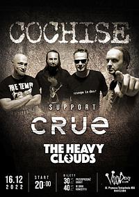 Plakat - Cochise, Crue, The Heavy Clouds