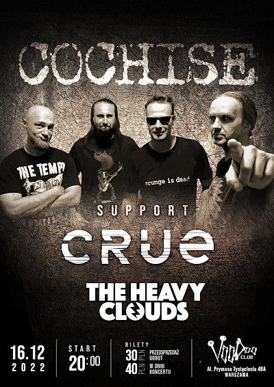 Plakat - Cochise, Crue, The Heavy Clouds