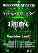 Koncert Monstrosity, Origin, Reject the Sickness, Intrepid