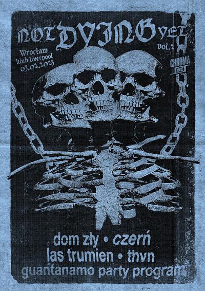 Plakat - Dom Zły, Czerń, Guantanamo Party Program