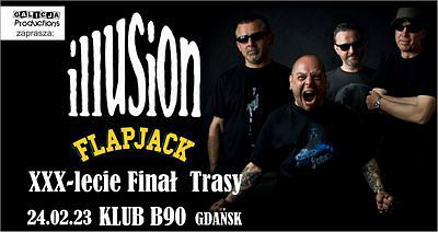 Plakat - Illusion, Flapjack, Black River