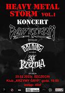 Koncert Bladestorm, Rat King, Rzeźnia 37