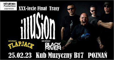 Plakat - Illusion, Flapjack, Black River