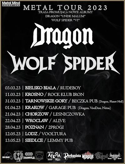 Plakat - Dragon, Wolf Spider, The Kroach