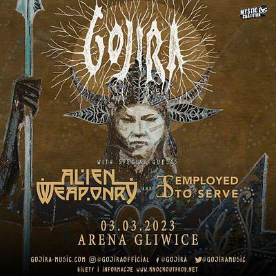 Plakat - Gojira, Alien Weaponry, Employed to Serve