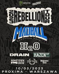 Plakat - Madball, H20, Drain, Hazen Street