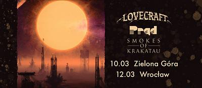 Plakat - Smokes of Krakatau, Prąd, Lovecraft