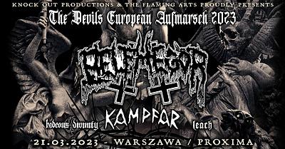 Plakat - Belphegor, Kampfar, Hideous Divinity