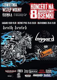 Plakat - Death Denied, District PTHC, Laggard