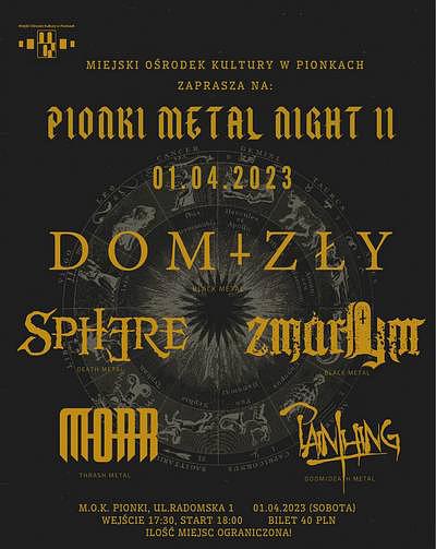 Plakat - Dom Zły, Sphere, Zmarłym, Morr