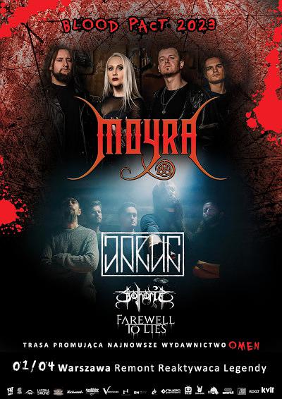 Plakat - Moyra, Jarun, Sothoris, Farewell to Lies