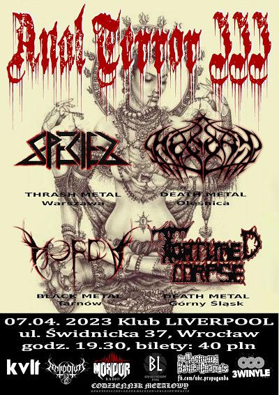 Plakat - Species, Hegony, Horda, Tortured Corpse