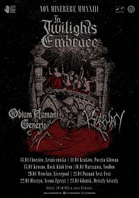 Plakat - In Twilight's Embrace, Odium Humani Generis