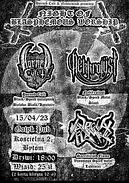 Koncert Horned Cult, Nekkrolust, Sacrificial Flame