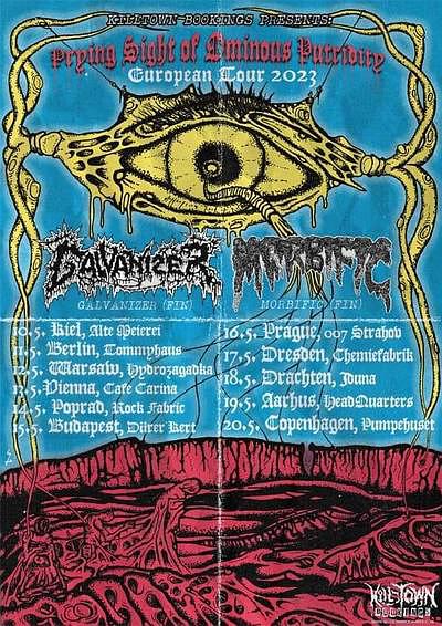 Plakat - Galvanizer, Morbific, Clairvoyance