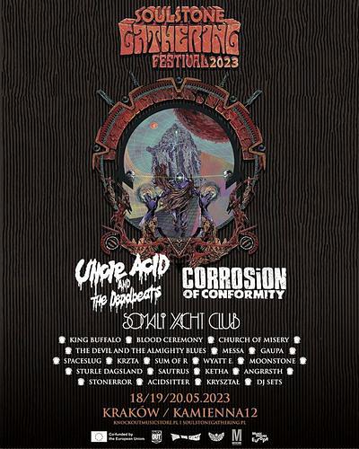 Plakat - Corrosion Of Conformity, Church of Misery