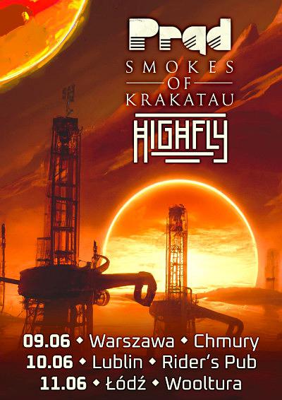 Plakat - Prąd, Smokes of Krakatau, Highfly