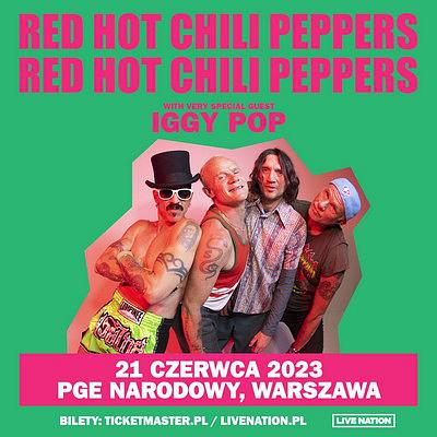 Plakat - Red Hot Chili Peppers, Iggy Pop