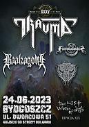 Koncert Trauma, Baalzagoth, Three Eyes of the Void, Funeral Mass