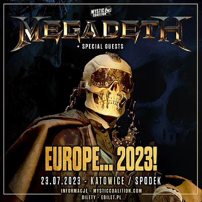 Plakat - Megadeth, Kreator, Sacred Reich