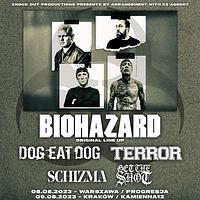 Plakat - Biohazard, Dog Eat Dog, Terror