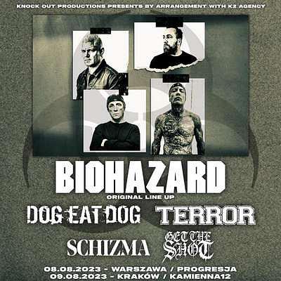Plakat - Biohazard, Dog Eat Dog, Terror