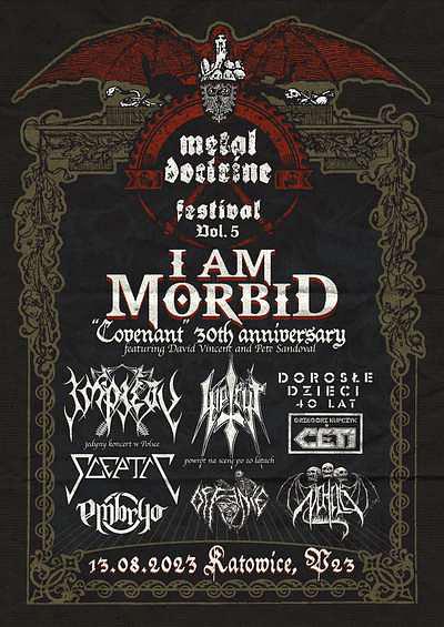 Plakat - I Am Morbid, CETI, Impiety, Sceptic